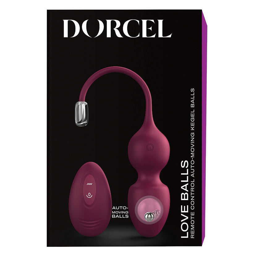 LOVELY PLANET - DORCEL LOVE BALLS PLUM