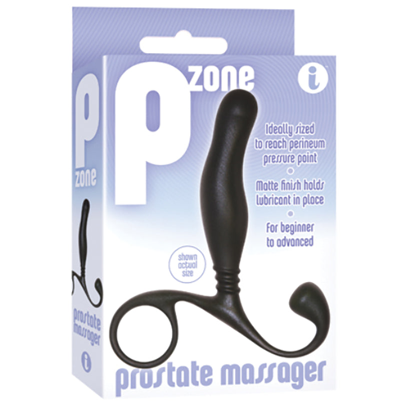 ICON BRANDS - THE 9'S P ZONE PROSTATE MASSAGER BLACK