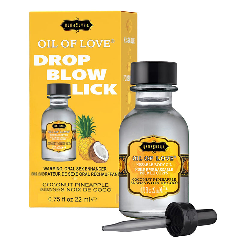 KAMA SUTRA - OIL OF LOVE COCONUT PINEAPPLE .75 OZ.