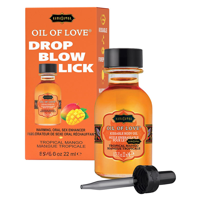 KAMA SUTRA - OIL OF LOVE TROPICAL MANGO .75 OZ.