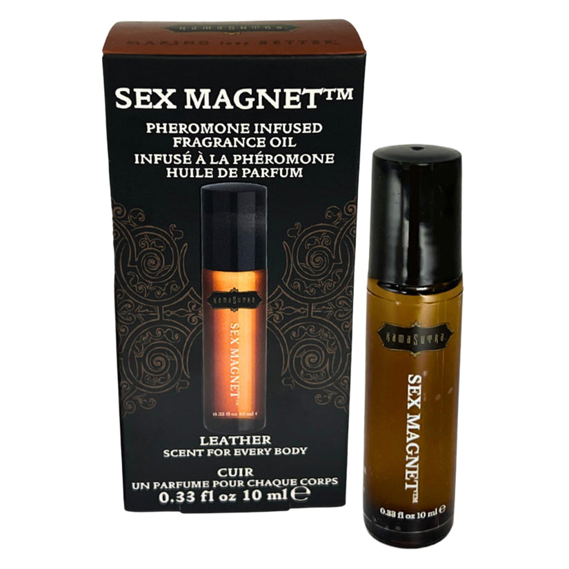 KAMA SUTRA - ROLL-ON AUX PHÉROMONES SEX MAGNET CUIR 10 ML