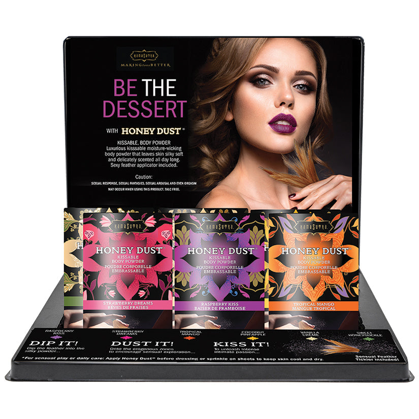 KAMASUTRA - HONEY DUST 1 OZ. 12-PIECE DISPLAY