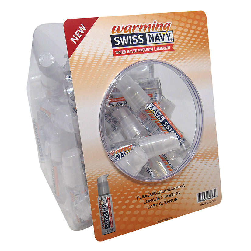 SWISS NAVY - WARMING LUBRICANT 1 OZ. 50-PIECE BOWL