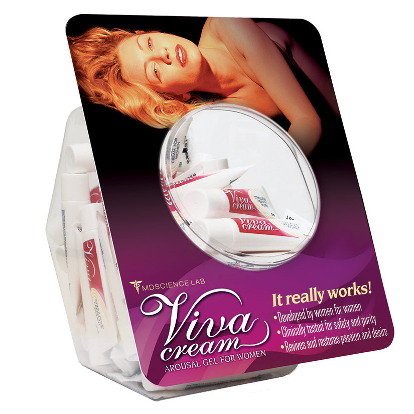 SWISS NAVY - VIVA CREAM 10ML 50-PIECE BOWL