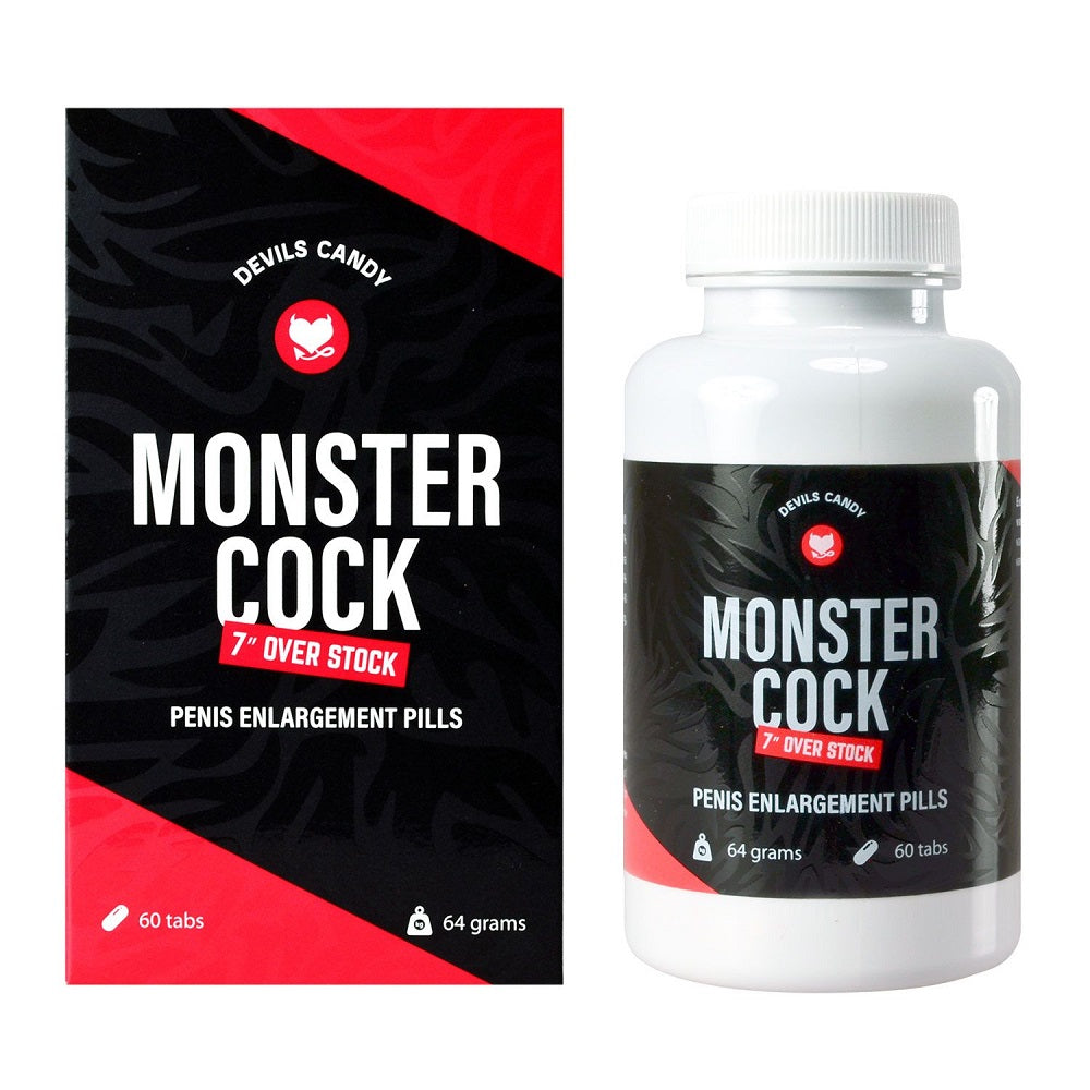 MORNINGSTAR PHARMA - DEVILS CANDY MONSTER COCK PENIS ENLARGEMENT PILLS (60 PACK)