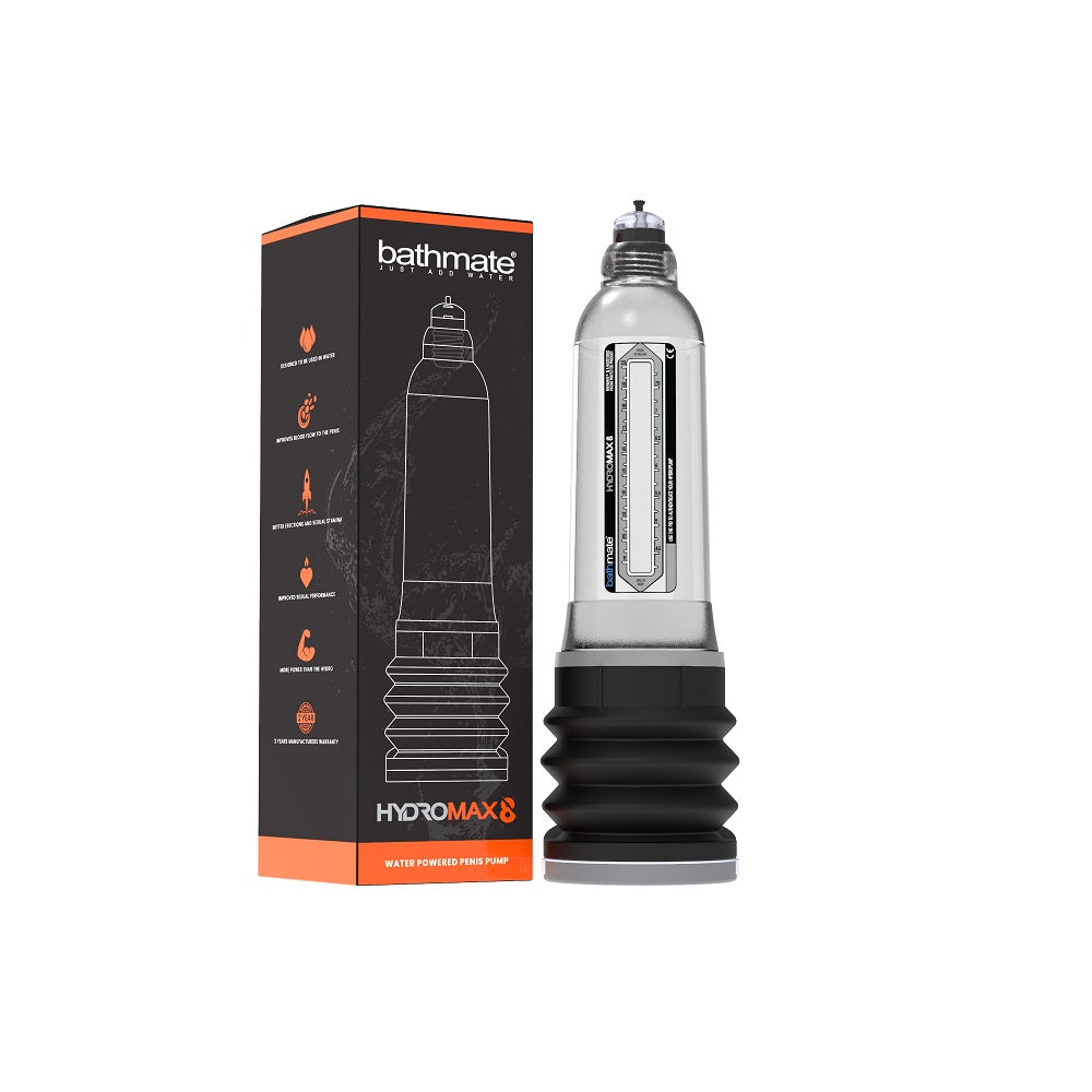 BATHMATE - Hydromax 8 Penis Pump Clear