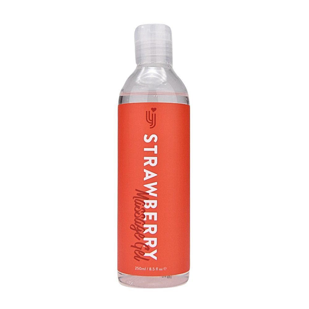 LOVING JOY LUBRICANTS - LOVING JOY STRAWBERRY MASSAGE GEL 250ML