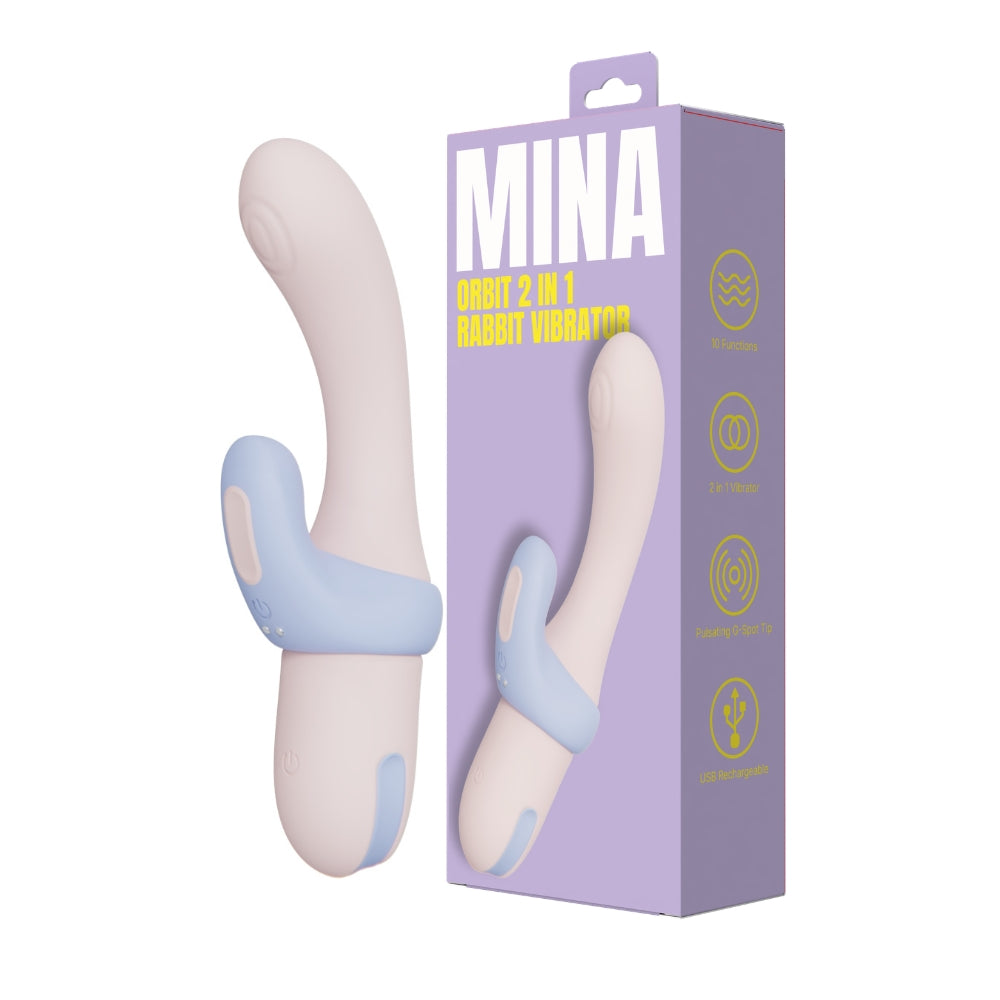 MINA - ORBIT 2 IN 1 RABBIT VIBRATOR