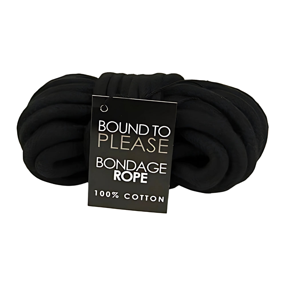 BOUND TO PLEASE - BONDAGE ROPE BLACK