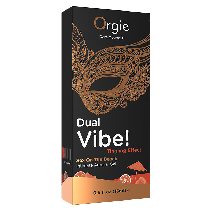 CREATIVE CONCEPTIONS - ORGIE DUAL VIBE! INTIMATE AROUSAL GEL SEX ON THE BEACH
