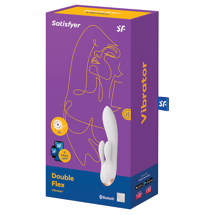 SATISFYER - DOUBLE FLEX WHITE