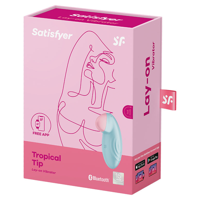 SATISFYER - TROPICAL TIP LIGHT BLUE