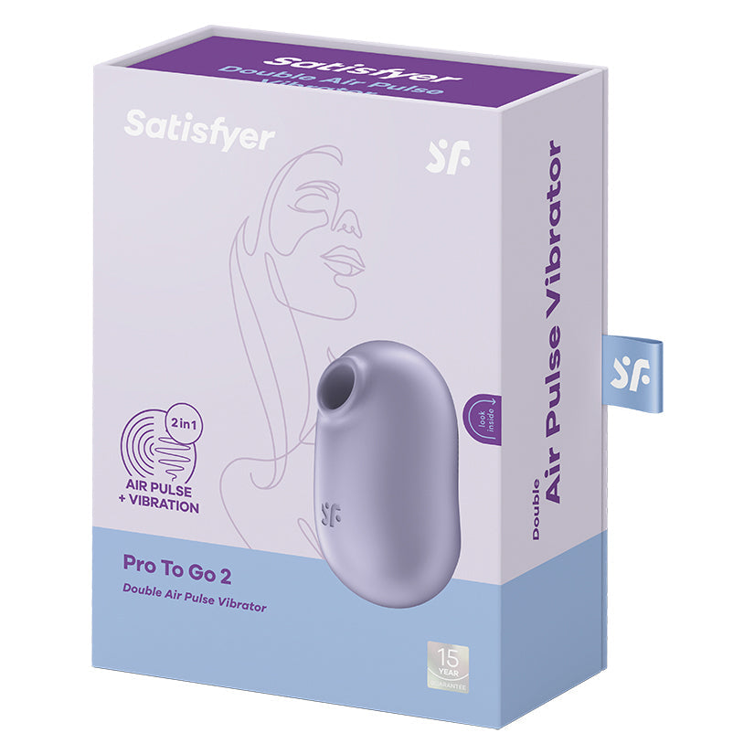SATISFYER - PRO TO GO 2 VIOLET