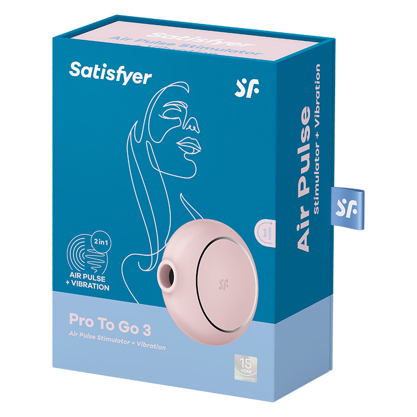 SATISFYER - PRO TO GO 3 ROSE