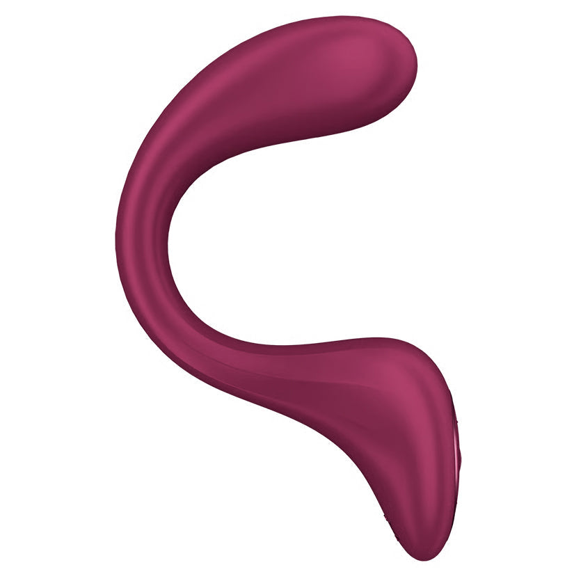 SATISFYER - G FOR GODDESS 2 WINE RED