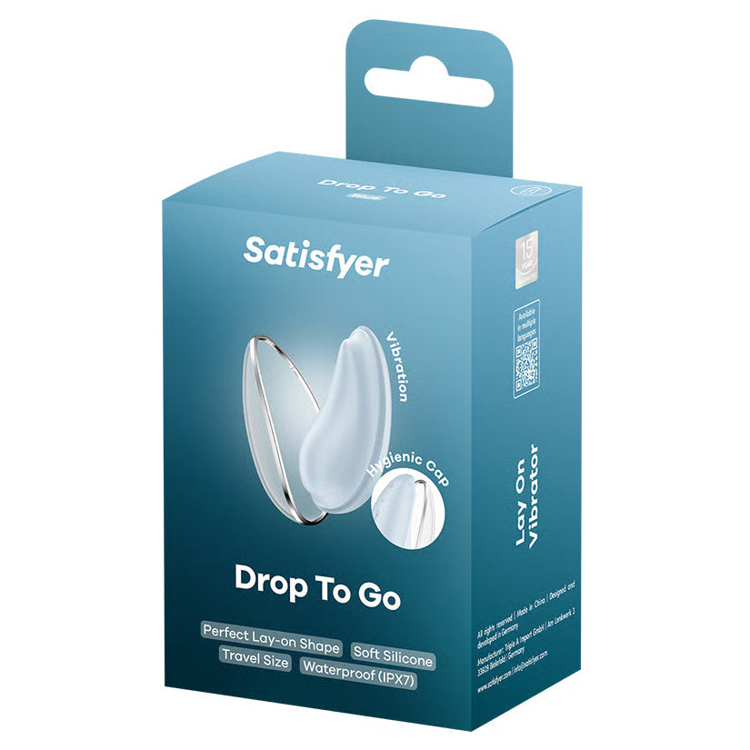 SATISFYER - DROP TO GO BLUE