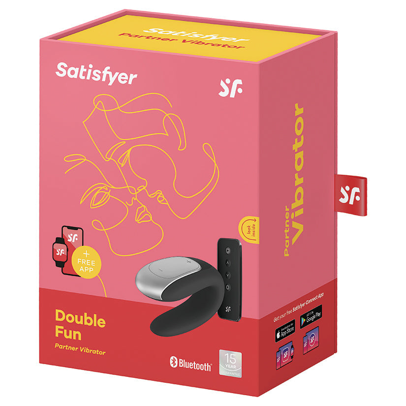 SATISFYER - DOUBLE FUN BLACK
