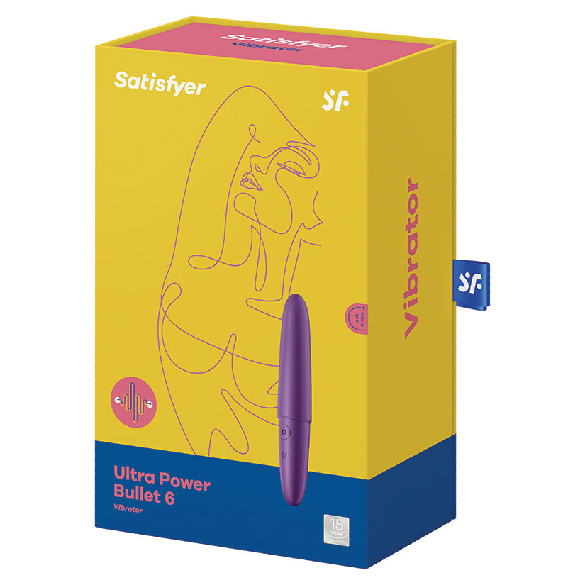 SATISFYER - ULTRA POWER BULLET 6 VIOLET