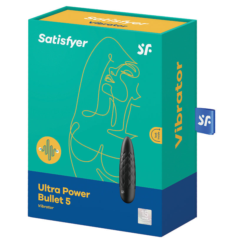 SATISFYER - ULTRA POWER BULLET 5 BLACK
