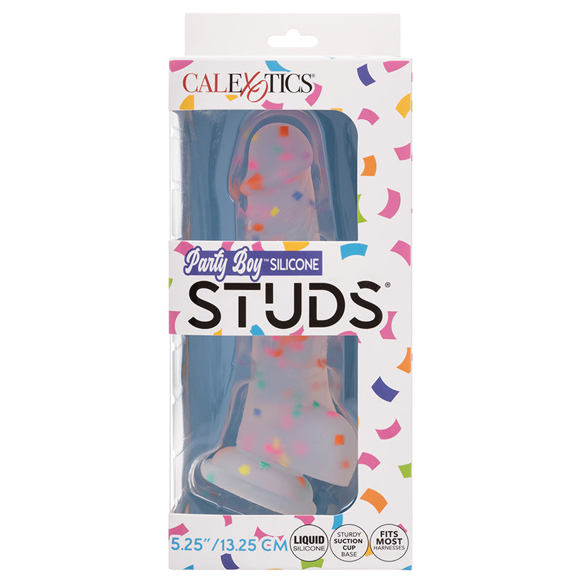 CAL EXOTICS - PARTY BOY SILICONE STUDS 5.25 IN.