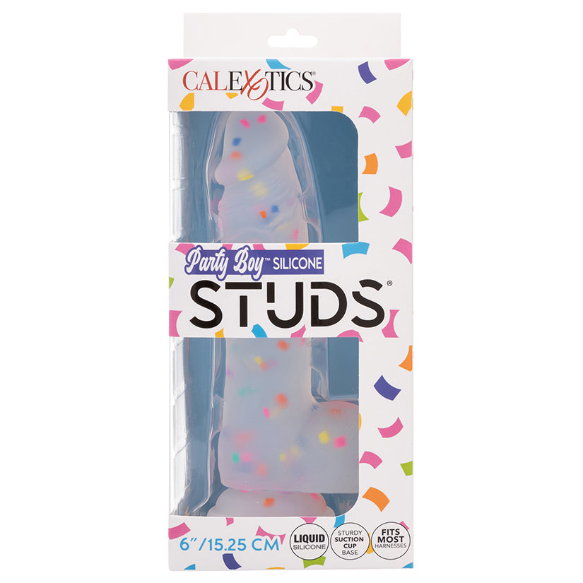 CAL EXOTICS - PARTY BOY SILICONE STUDS 6 IN.