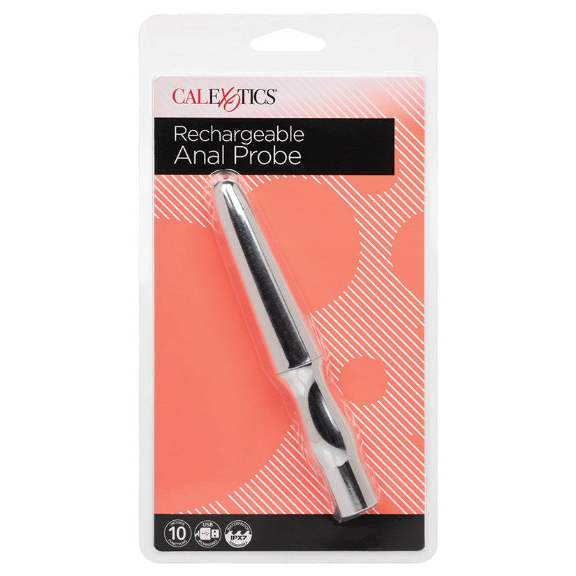 CAL EXOTICS - RECHARGEABLE ANAL PROBE SILVER