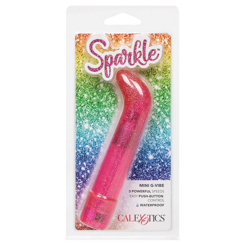 CAL EXOTICS - SPARKLE MINI G-VIBE PINK