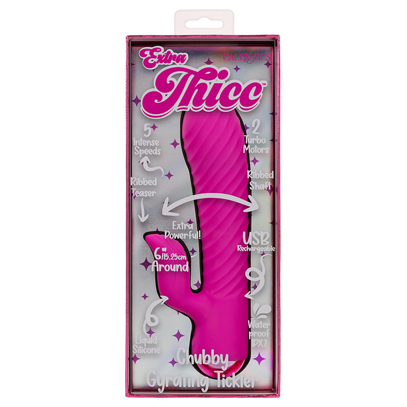 CAL EXOTICS - EXTRA THICC CHUBBY GYRATING TICKLER