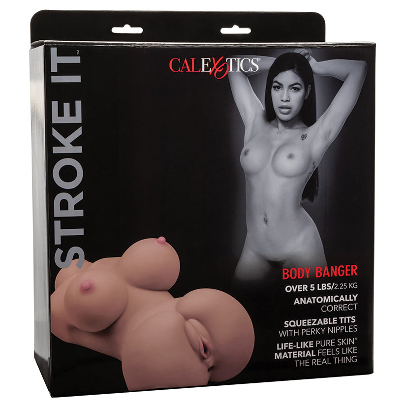 CAL EXOTICS - STROKE IT BODY BANGER BROWN