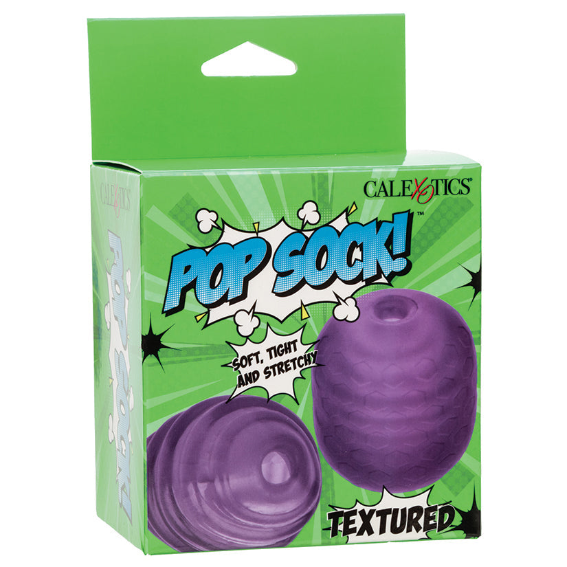 CAL EXOTICS - POP SOCK TEXTURED PURPLE