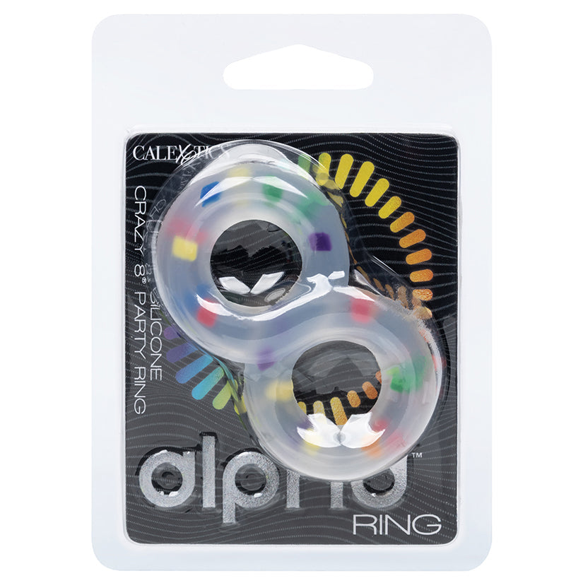 CALEXOTICS - ALPHA LIQUID SILICONE CRAZY 8 PARTY RING