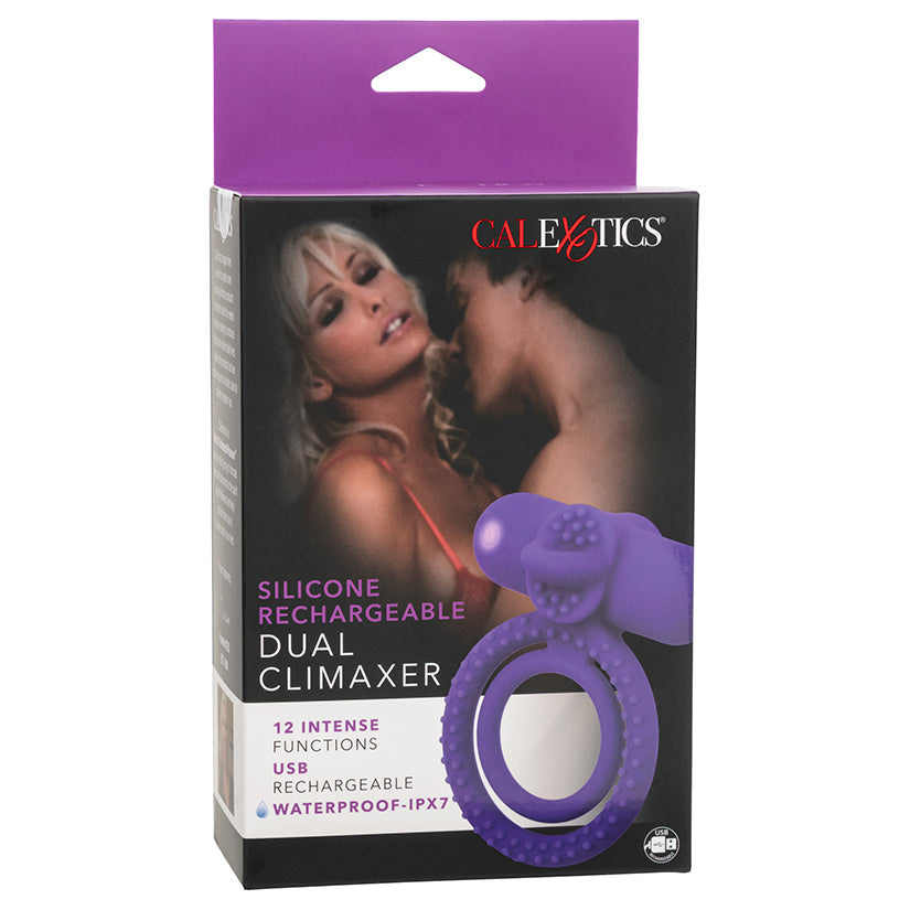 CAL EXOTICS - SILICONE RECHARGEABLE DUAL CLIMAXER