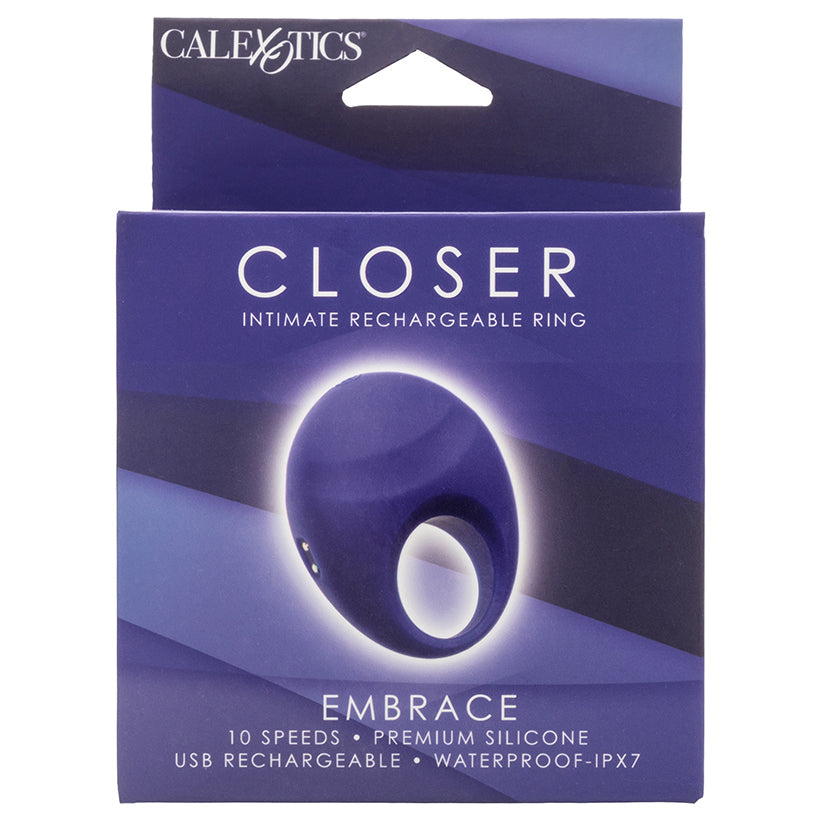 CAL EXOTICS - CLOSER INTIMATE RECHARGEABLE RING EMBRACE