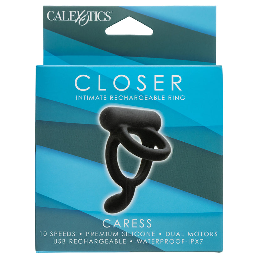 CAL EXOTICS - CLOSER INTIMATE RECHARGEABLE RING CARESS