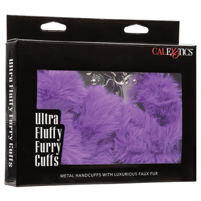 CAL EXOTICS - ULTRA FLUFFY FURRY CUFFS PURPLE