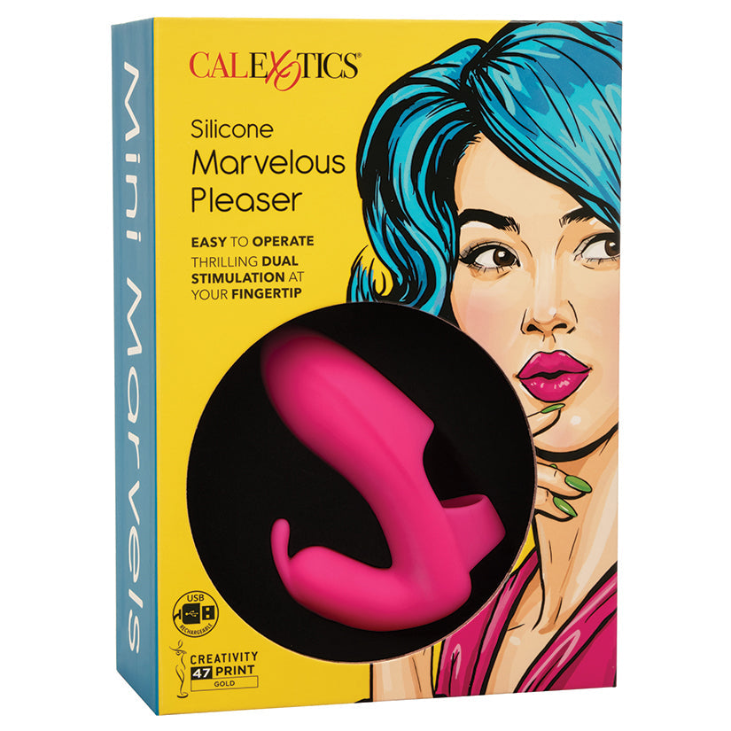CAL EXOTICS - MINI MARVELS SILICONE MARVELOUS PLEASER