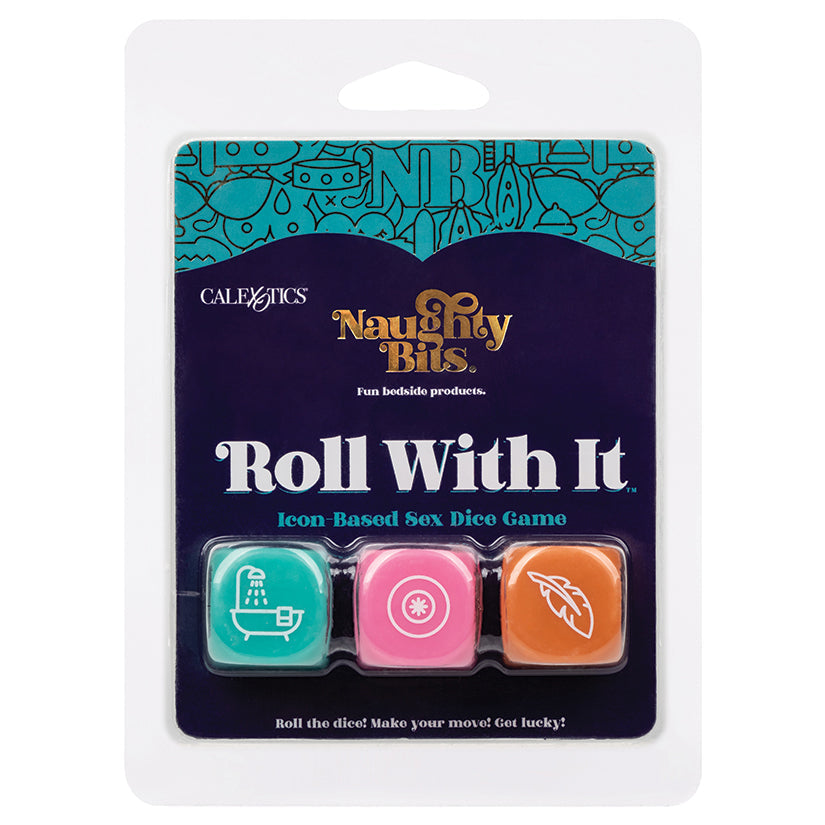 CAL EXOTICS - NAUGHTY BITS ROLL WITH IT ICON BASED SEX DICE