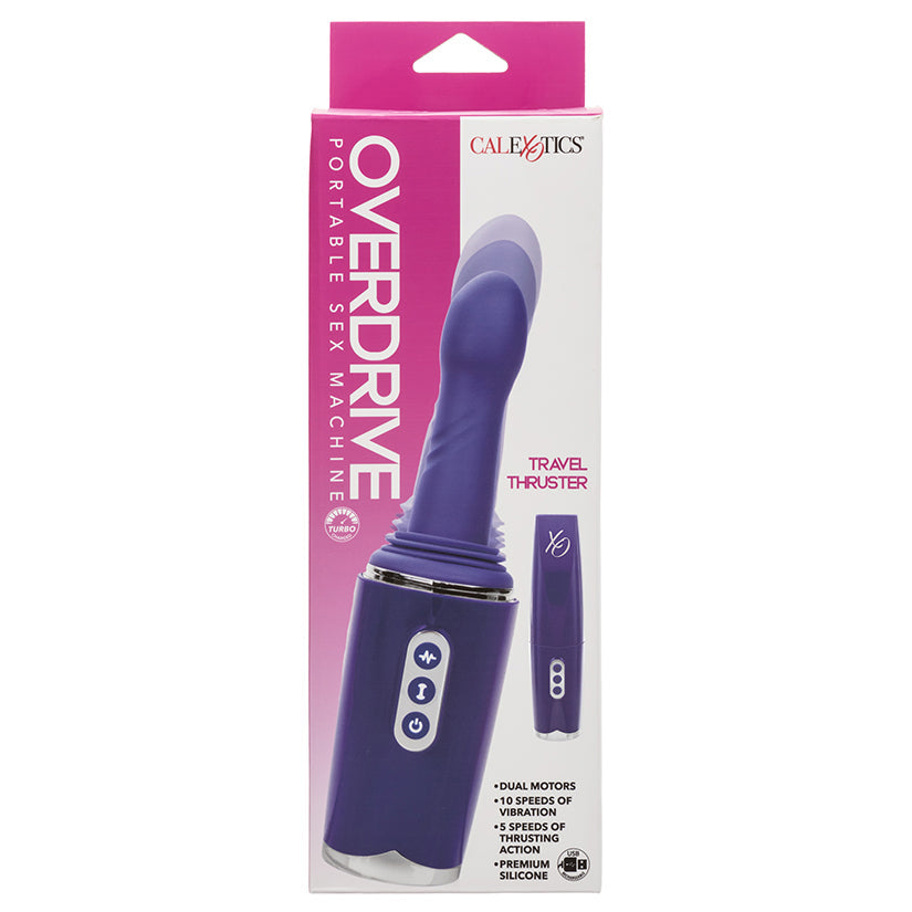 CAL EXOTICS - OVERDRIVE PORTABLE SEX MACHINE TRAVEL THRUSTER