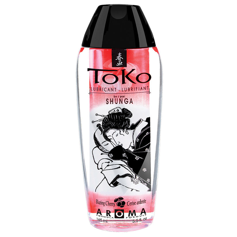 SHUNGA - TOKO AROMA LUBE BLAZING CHERRY 5.5 OZ.