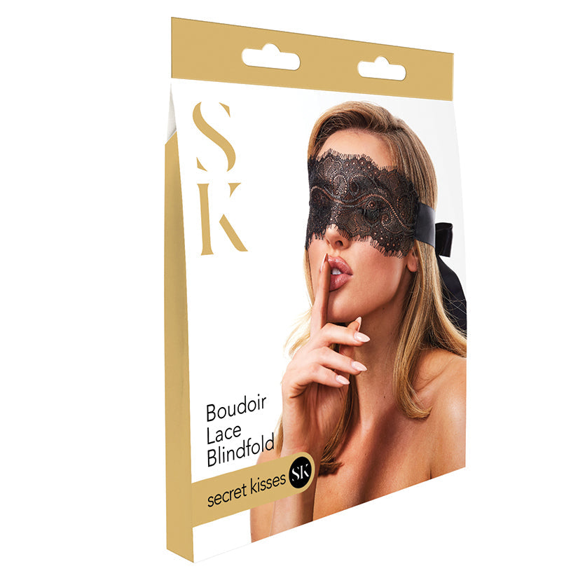 XGEN - SECRET KISSES BOUDOIR LACE BLINDFOLD