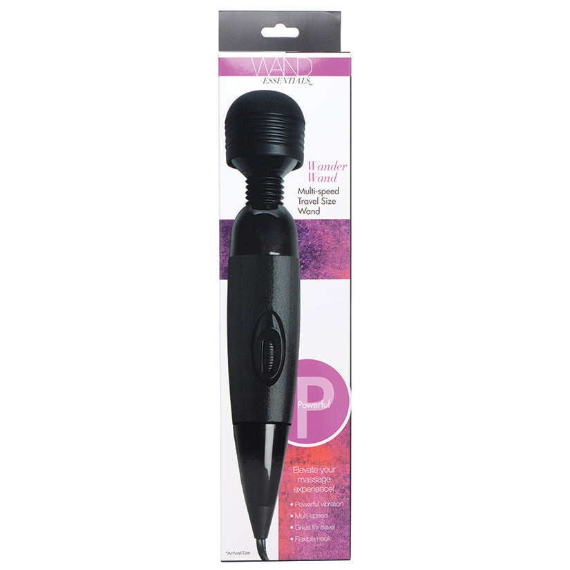 XR BRANDS - WAND ESSENTIALS WANDER WAND MULTI-SPEED TRAVEL SIZE WAND