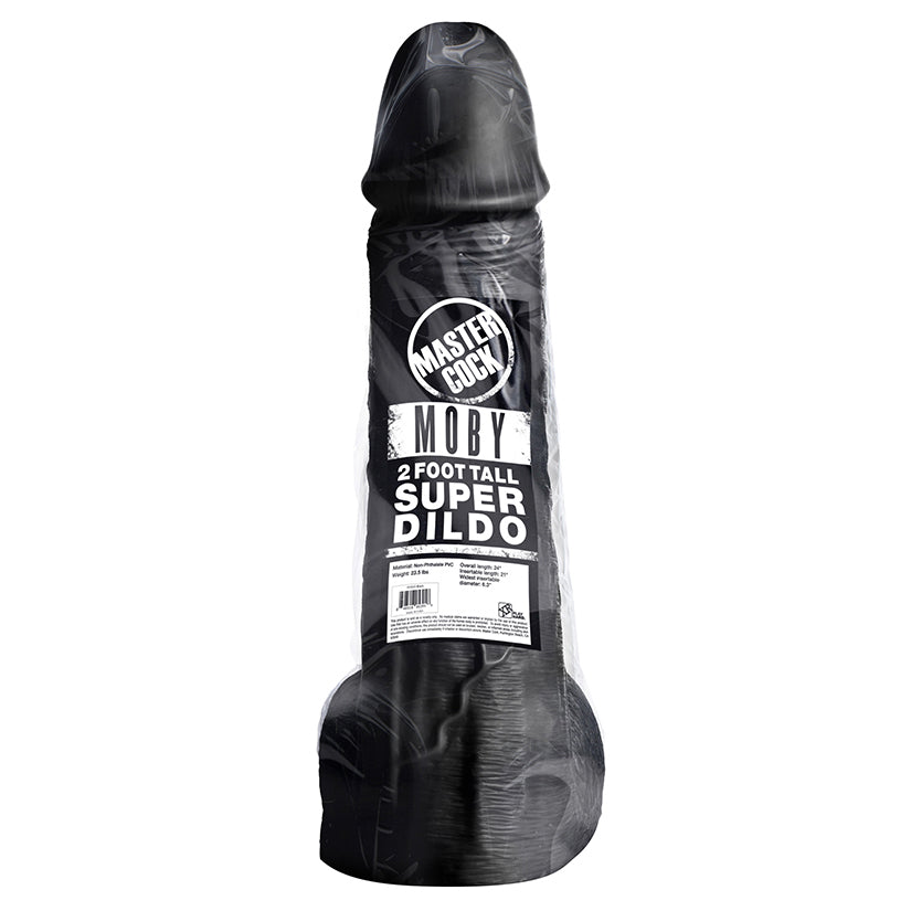 XR BRANDS - MOBY 2 DILDO GÉANT DE 60 CM NOIR