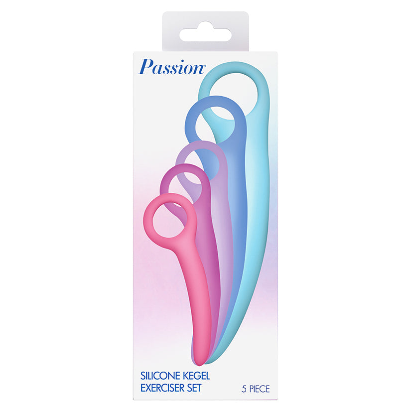 XR BRANDS - PASSION SILICONE KEGEL EXERCISER SET