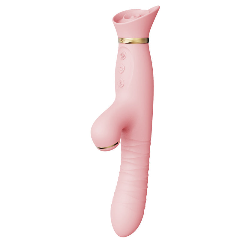 ZALO - ROSE RABBIT THRUSTER STRAWBERRY PINK