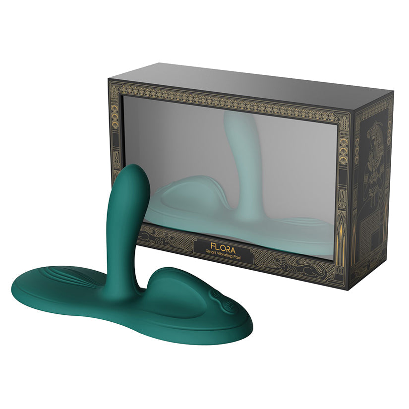 ZALO - FLORA TURQUOISE GREEN