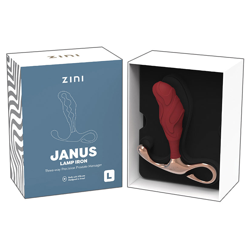 B SWISH - ZINI JANUS LAMP IRON BORDEAUX LARGE