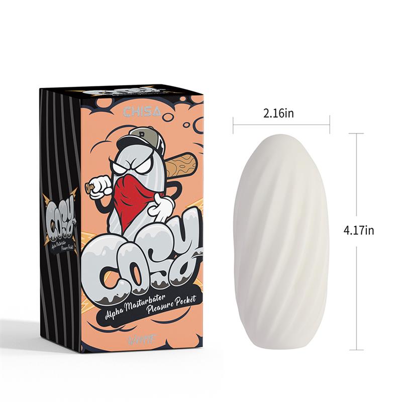CHISA - MASTURBADOR ALPHA PLEASURE POCKET BLANCO