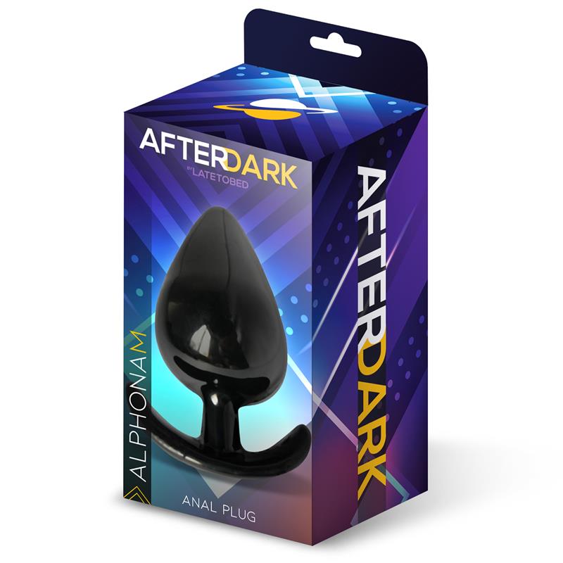AFTERDARK - ALPHONA M BUTT PLUG SIZE M 9.7 CM X 5.1 CM