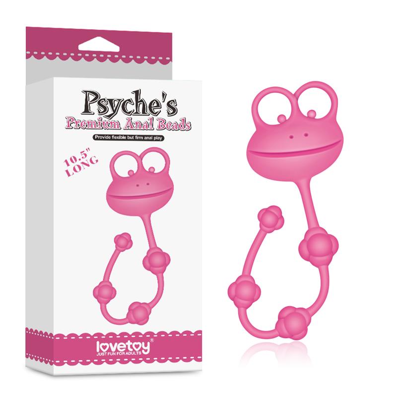 LOVETOY - ANAL BEADS FROG PINK