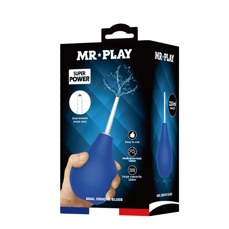 MR PLAY - ANAL DOUCHE BLUEB 224ML
